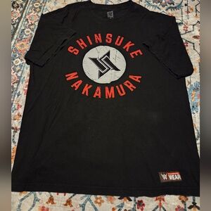 WWE Black and Red Shinsuke Nakamura T-Shirt